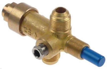 Bezpečnostní ventil přívod plynu 3/8" vnější závit výstup plynu 3/8" vnější závit