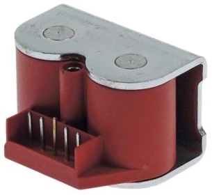 Elektromagnetická cívka V 40,5mm L 58mm W 37mm ø sedla 10,5mm 230VAC