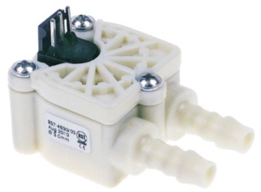 Průtokoměr plast jmenovitý ø 2mm ø hadice 8mm schválení NSF