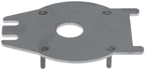 Upínací příruba L 108mm rozteč otvorů 21mm W 83mm M4 montážní vzdálenost 50mm závit L 15mm