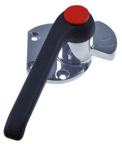 Pákový uzávěr V 59mm L 150mm vlevo