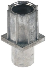 Patka zařízení zamak V 37-65mm tloušťka 1,2-1,5mm typ trubky 40x40 Množství 1 ks