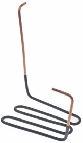 Topné těleso ø vnitřní půměr 4,5mm ø vnější půměr 6,5mm L 210mm Množství 1