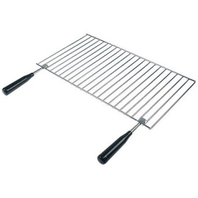 Grilovací rošt W 250mm D 450mm pochromovaná ocel s madlem vhodné pro gril salamandr