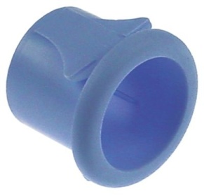 Držák prvku rozměry 25x25mm svĕtlemodrý ø vnitřní půměr 21,4mm