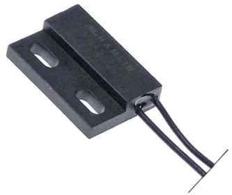 Magnetický spínač 12V 0,05A přípojka kabel délka kabelu 290mm L 29mm W 19mm 1NO P max. 0,6W